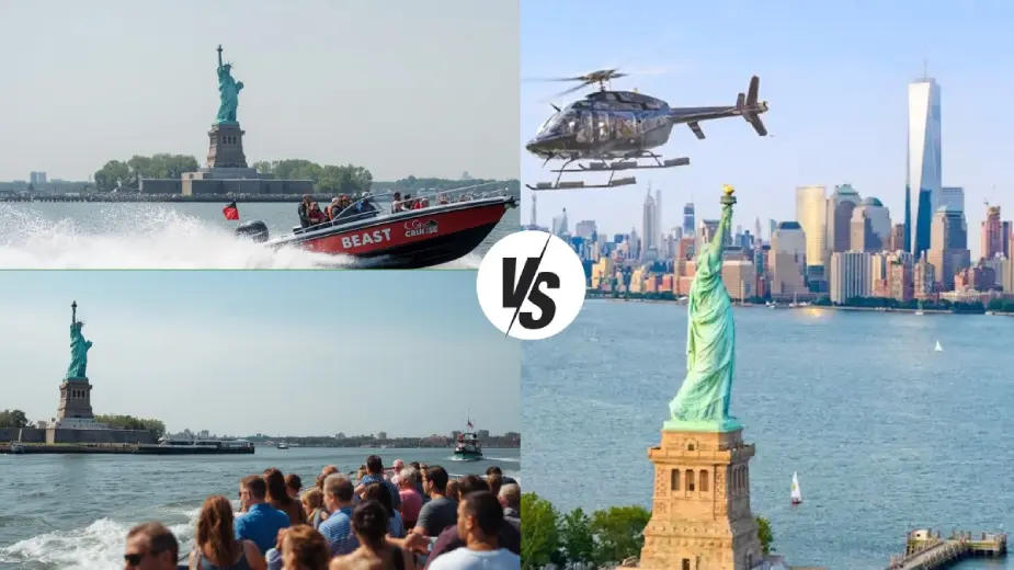 Beast vs Express Cruise vs Helicopter Tour Beast vs Express Cruise vs Helicopter Tour