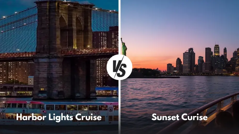 Harbor Lights vs Sunset Cruise vs Express Cruise Harbor Lights vs Sunset Cruise vs Express Cruise