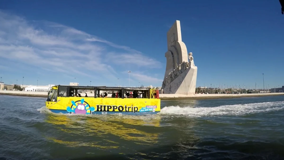Hippotrip tour on the Tagus River, Lisbon