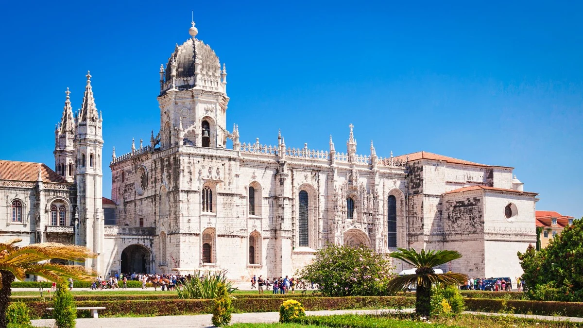 Jerónimos Monastery A beautiful view of the Jerónimos Monastery
