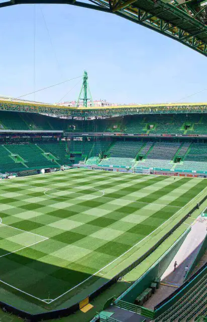 The massive José Alvalade Stadium