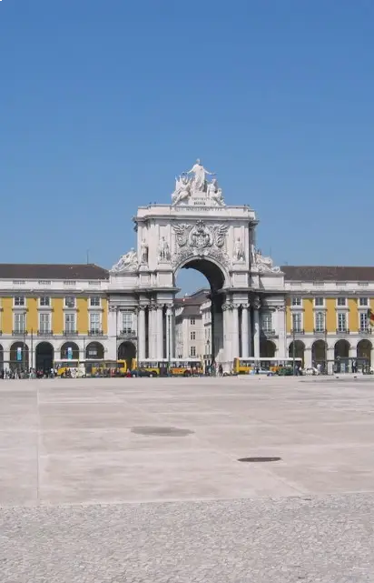 The Commerce Square in Lisbon