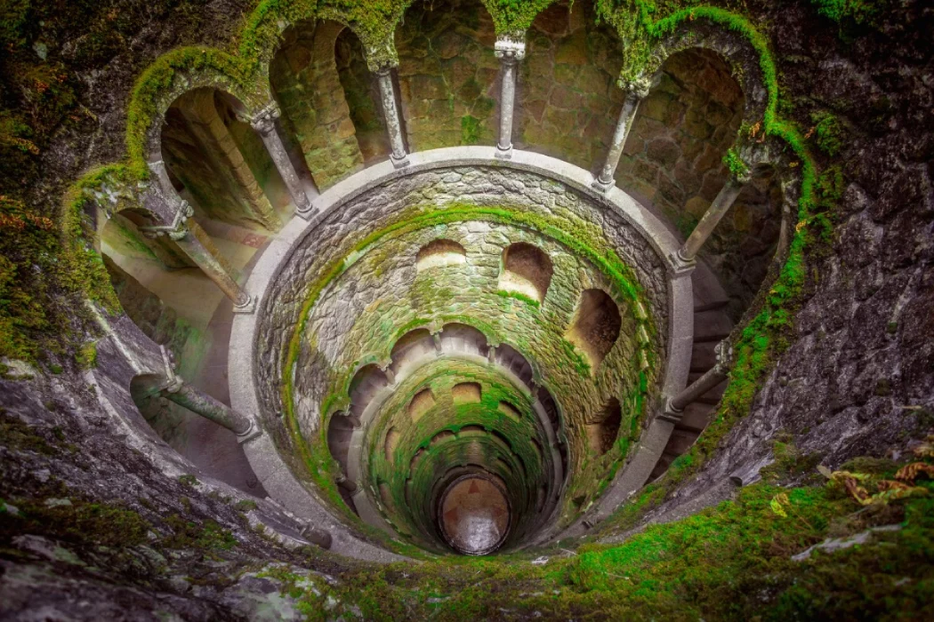 The stunning view of Quinta da Regaleira